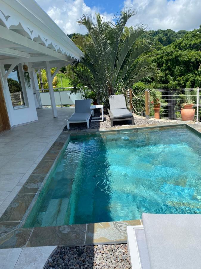 Les Appart Villa Sunbay Caraibes Avec Piscine Privative Vue Mer Et Montagne Le Francois Exterior photo